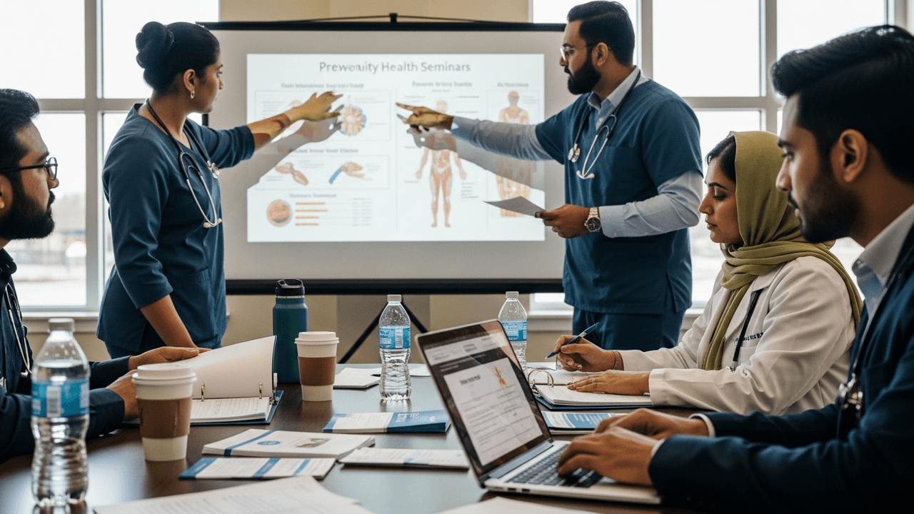 How Doctors Prepare for Community Health Seminars