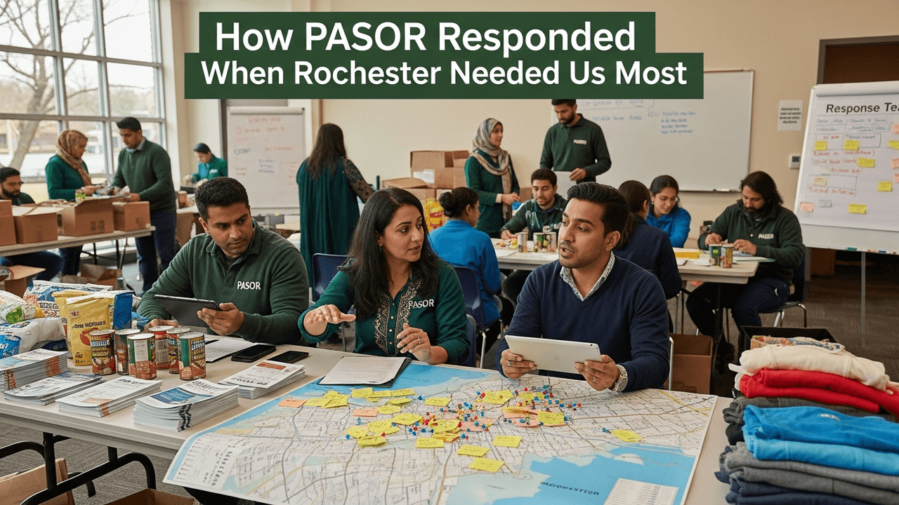 How PASOR Responded When Rochester Needed Us Most