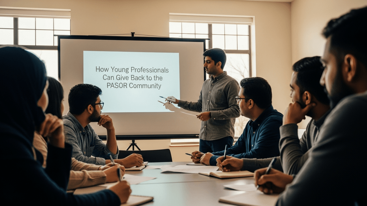 How Young Professionals Can Give Back to the PASOR Community