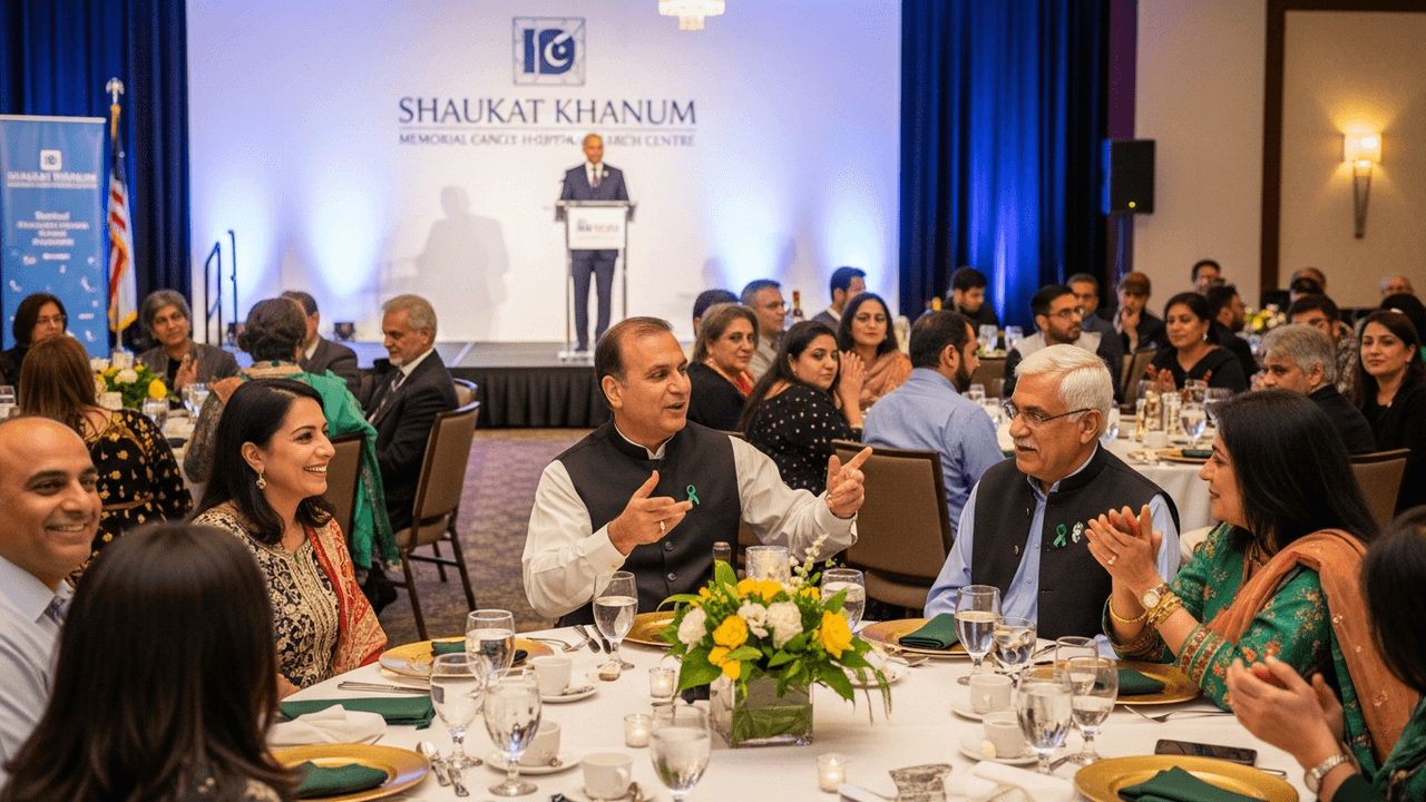 Shaukat Khanum Fundraiser Night in Rochester
